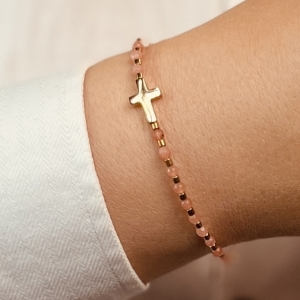 Bransoletka Światło Maryi + tajemnicznik - dla kobiety. Kolekcja Tajemnicznik Różańcowy