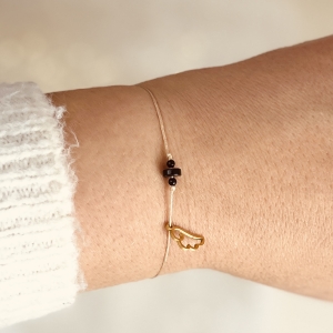 Bransoletka "Dar Pobożności"–dla kobiety, kolekcja  7 Darów Ducha Świętego 