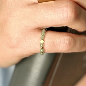 Pierścionek Dziesiątka Różańca - "Ukojenie" - Kolekcja Dziesiątka