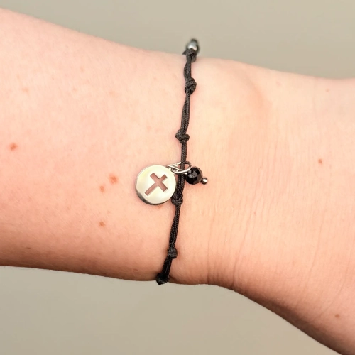 Bransoletka Dziesiątka Różańca "Odwaga" - dla kobiety