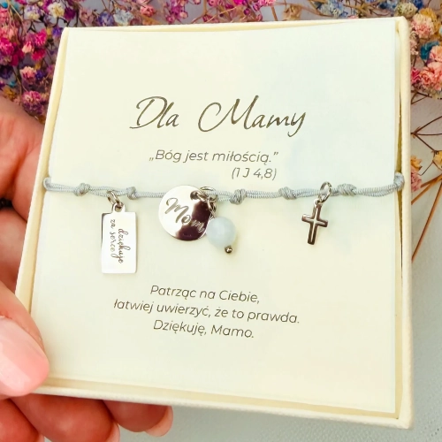 Bransoletka Dziesiątka Różańca "Czułość" - dla mamy