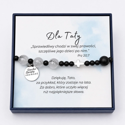 Dziesiątka różańca na rękę „Ciche Zaufanie” – dla taty.png