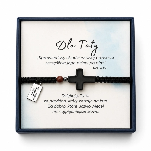 Bransoletka "Dar Bojaźni Bożej"– dla taty.